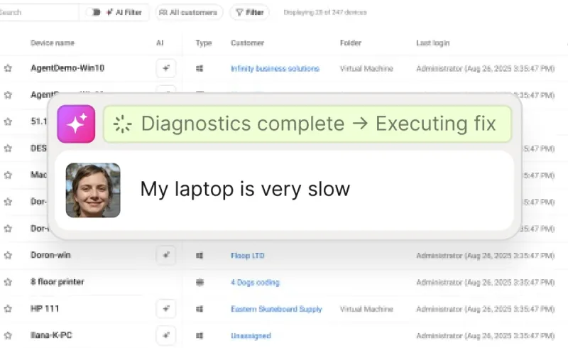 Agente de IA en el service desk: el ROI que midió Forrester